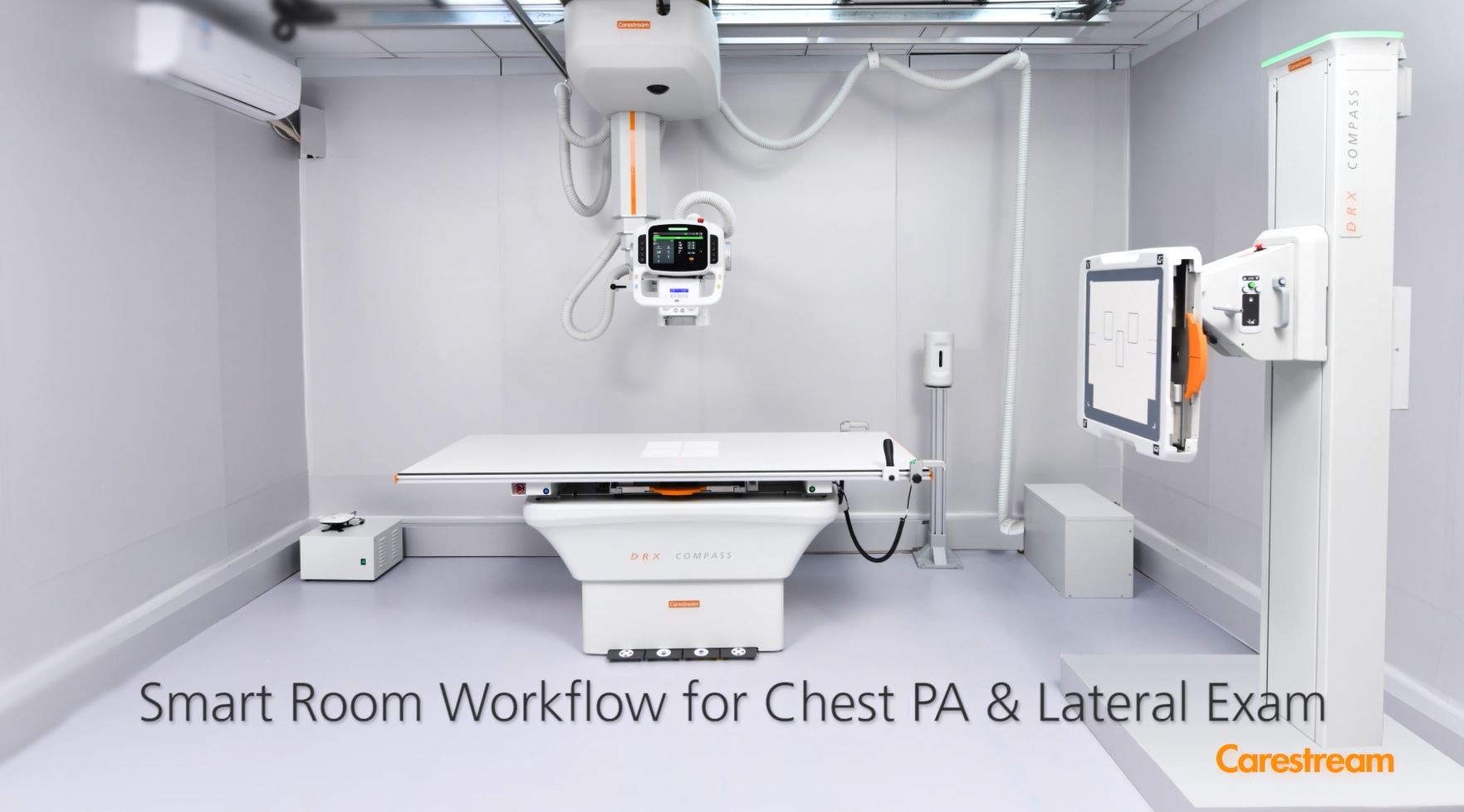 Smart Room Workflow for Chest PA  Lateral Exam